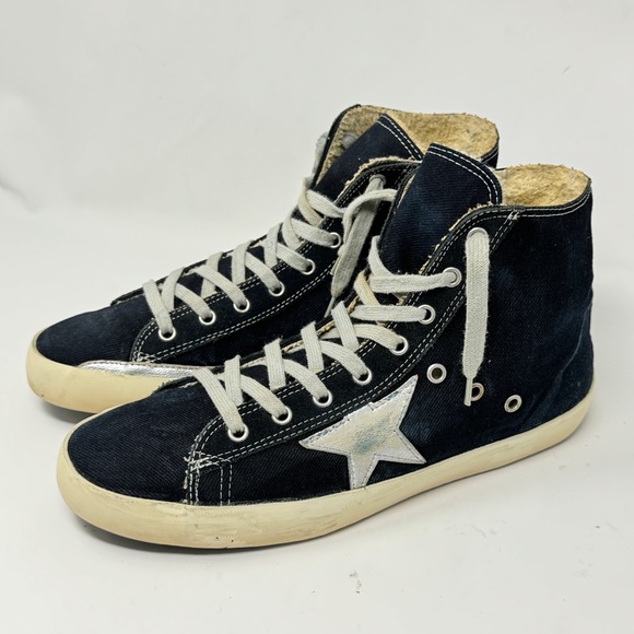 Golden Goose Francy denim sneakers size 42 - Picture 3 of 12